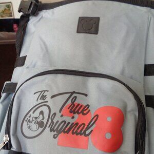 Disney The True Original 28 Steamboat Willie Gray Backpack